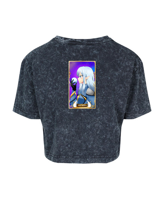 Cosmic Tarot Urban Wash Cropped Tee