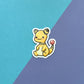 Kawaii Monster Sticker - Ampharos