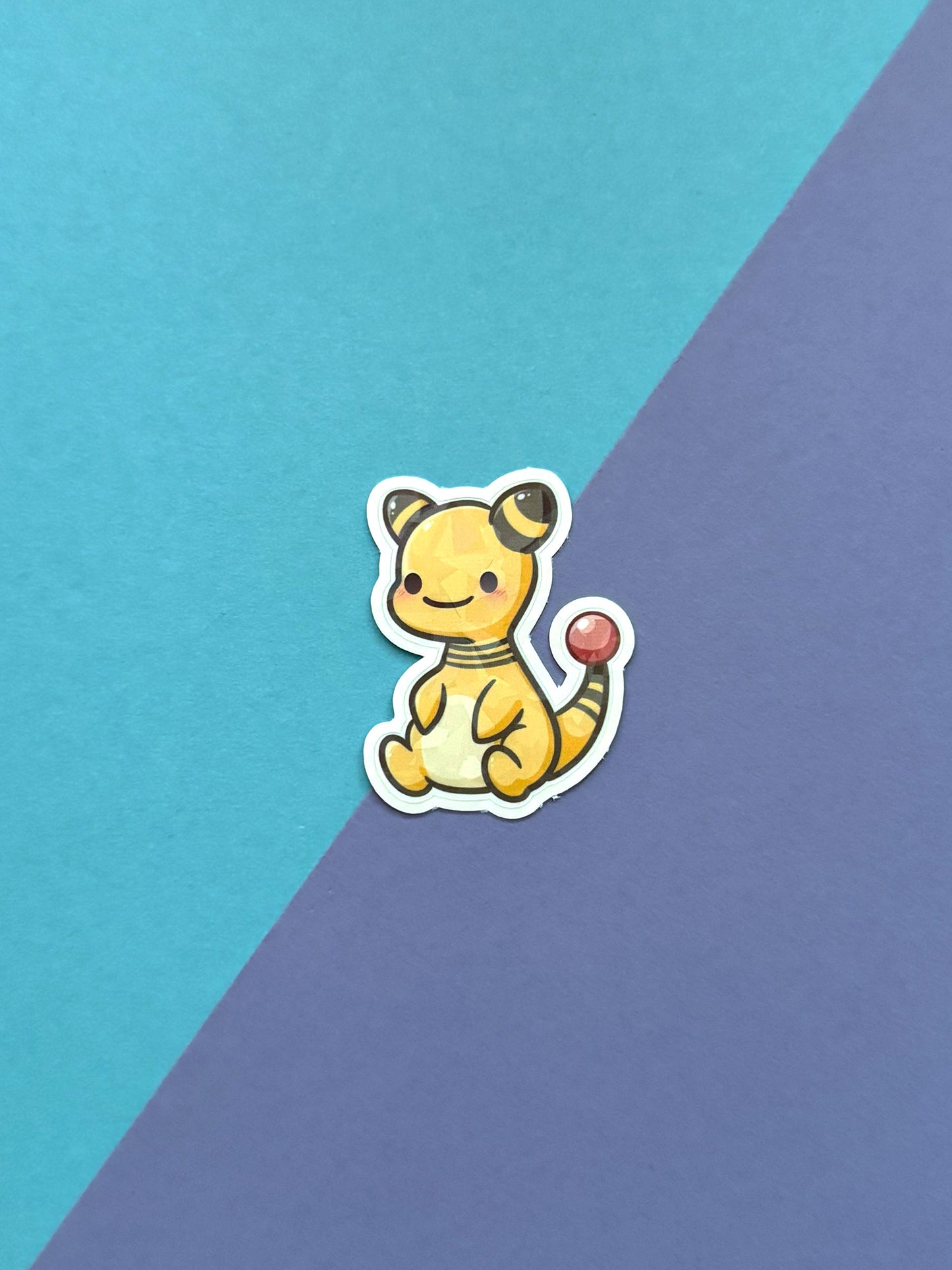 Kawaii Monster Sticker - Ampharos