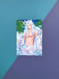 Alola Vulnona Gijinka Artprint A4 Kunstdruck