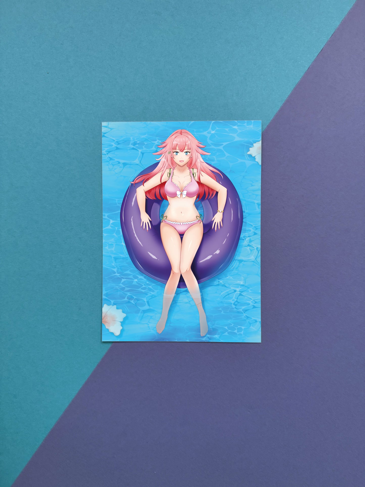 Gijinka Chaneira Artprint A4 Kunstdruck