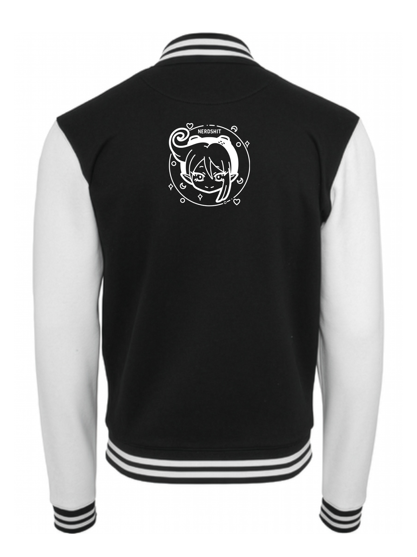 nerdshit Nessi Stamp Urban Streetwear College Jacke in verschiedenen Farben