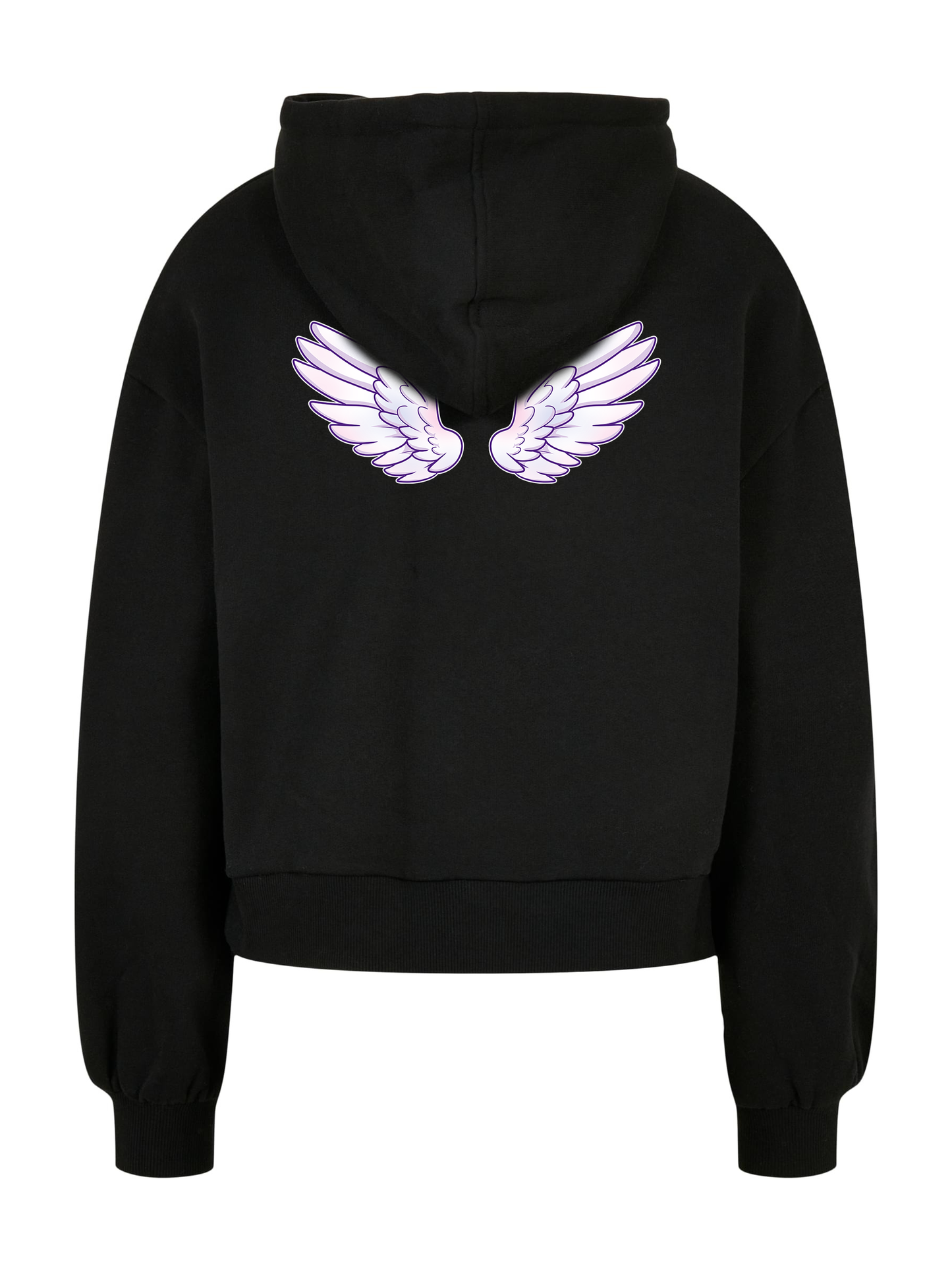 Magical Girl Wings Ladies Organic Oversized Hoody