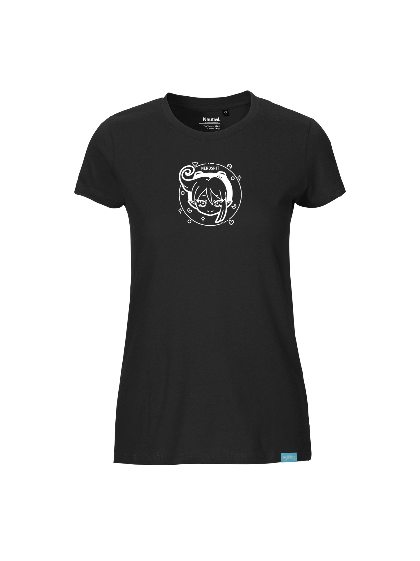 nerdshit Nessi Stamp - Ladies Fit T-Shirt