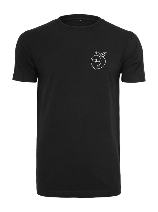 Life's a Peach - Round Neck T-Shirt
