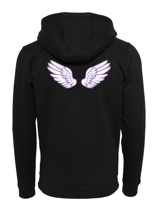 Magical Girl Wings Heavy Zip Hoody