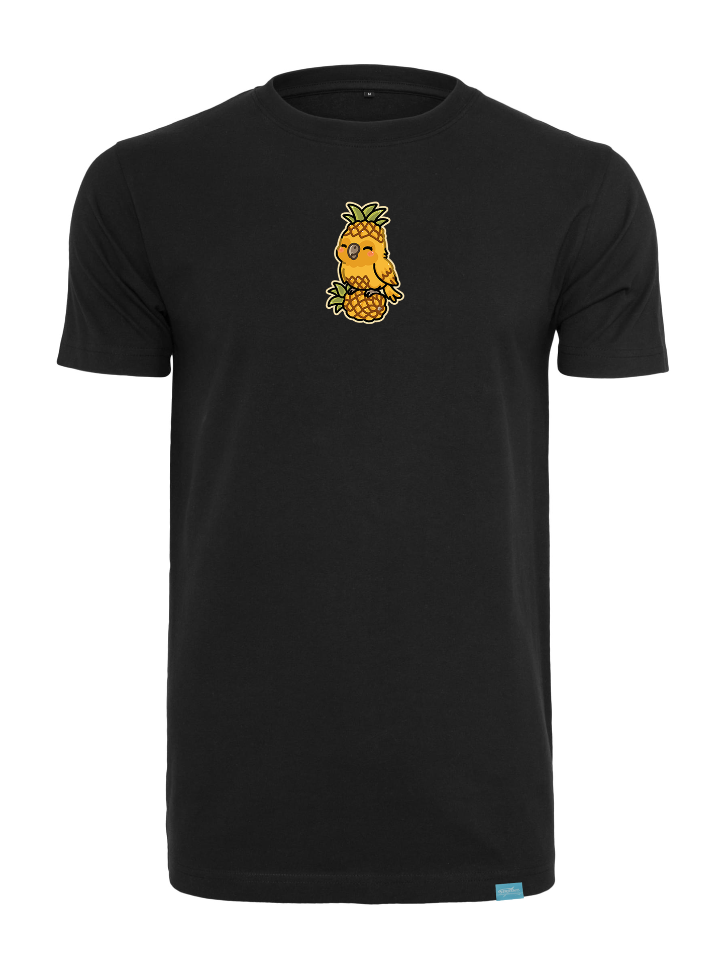 Fruitymals Papagei - Round Neck T-Shirt