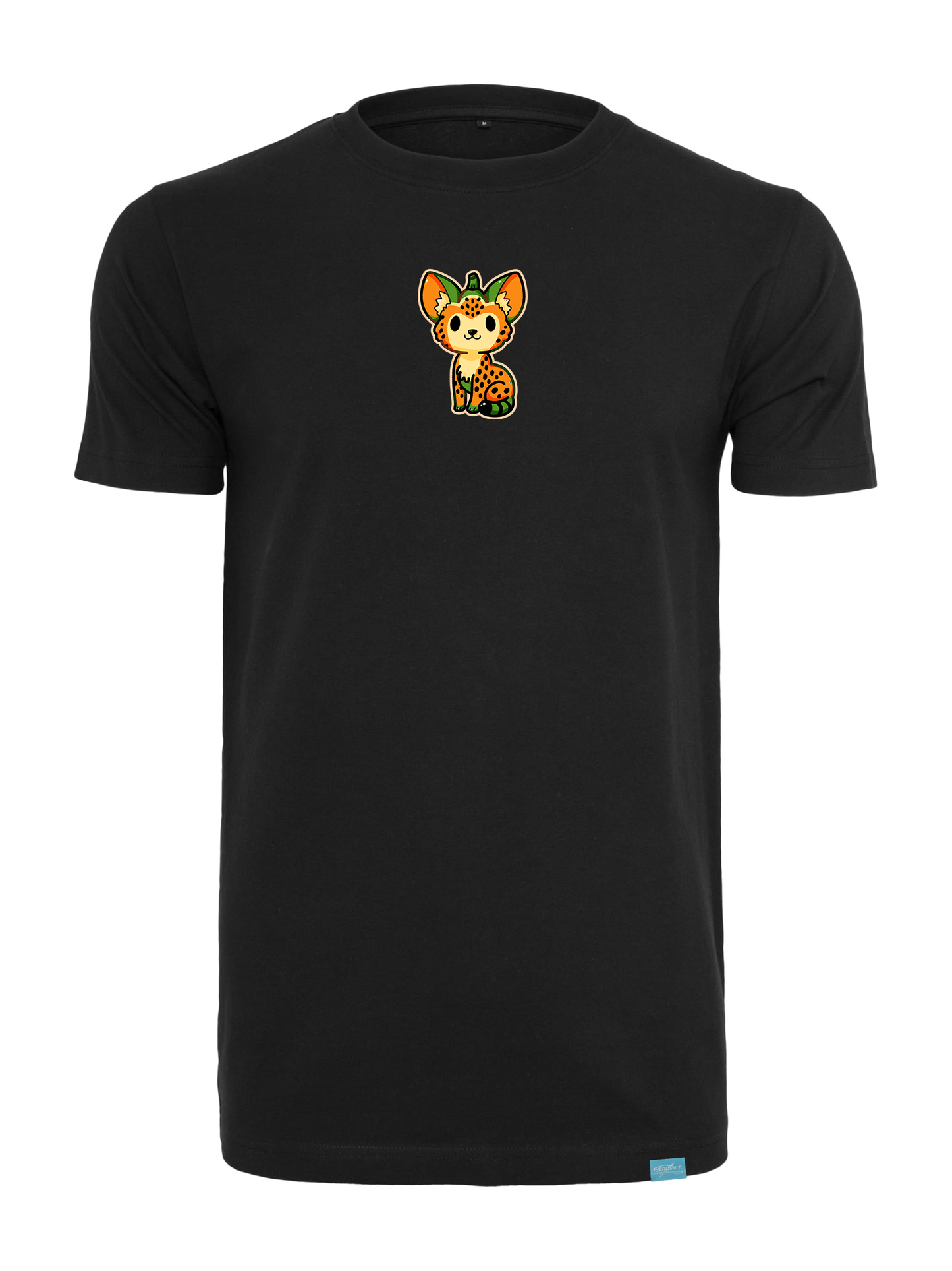 Fruitymals Serval - Round Neck T-Shirt