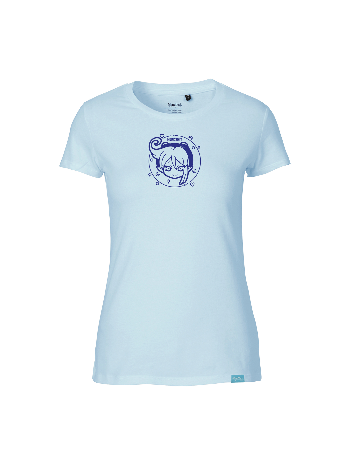 nerdshit Nessi Stamp - Ladies Fit T-Shirt