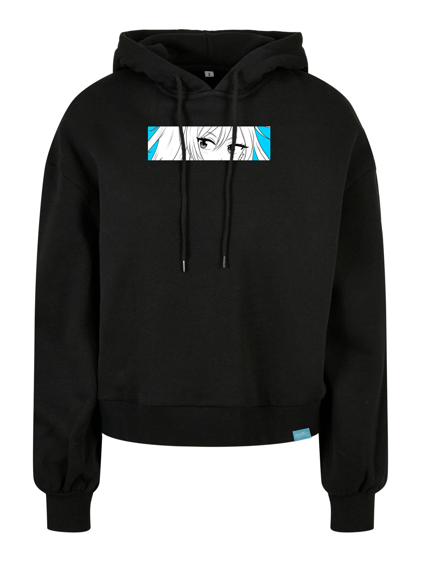 Sukeban Rebel Girl #1 Ladies Organic Oversized Hoody