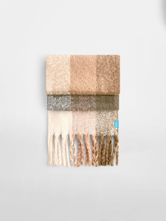 Cozy Check Scarf