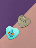 Kawaii Monster Hoenn Starter Herz Button