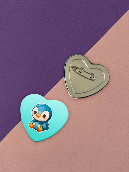 Kawaii Monster Sinnoh Starter Herz Button