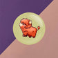 Silly Little Fluffy Pals Highland Cattle Button Varianten
