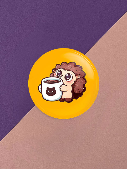 Silly Little Fluffy Pals Hedgehog Button Varianten