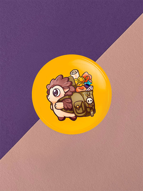 Silly Little Fluffy Pals Hedgehog Button Varianten