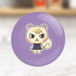Kawaii Island Button Taschenspiegel verschiedene Design Varianten
