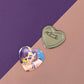 Kawaii Monster Miraidon Herz Button