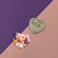 Nessi Herz Button