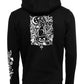 Halloween Witch Cat Society Heavy Hoody Full Design