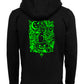 Halloween Witch Cat Society Heavy Zip Hoody