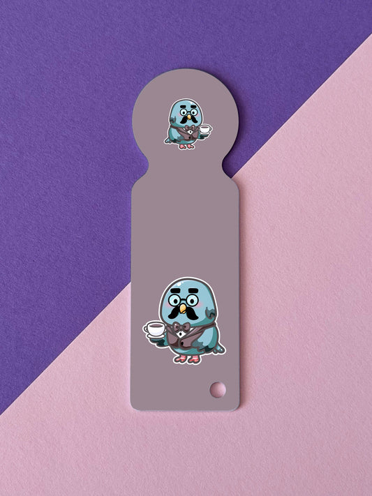 Kawaii Island Einkaufswagenchip mit Schlüsselanhänger