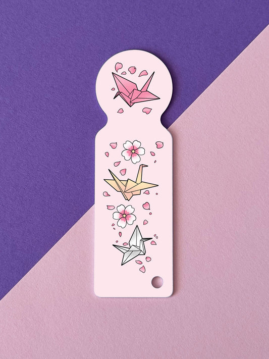 Midnight Sakura Einkaufswagenchip mit Schlüsselanhänger