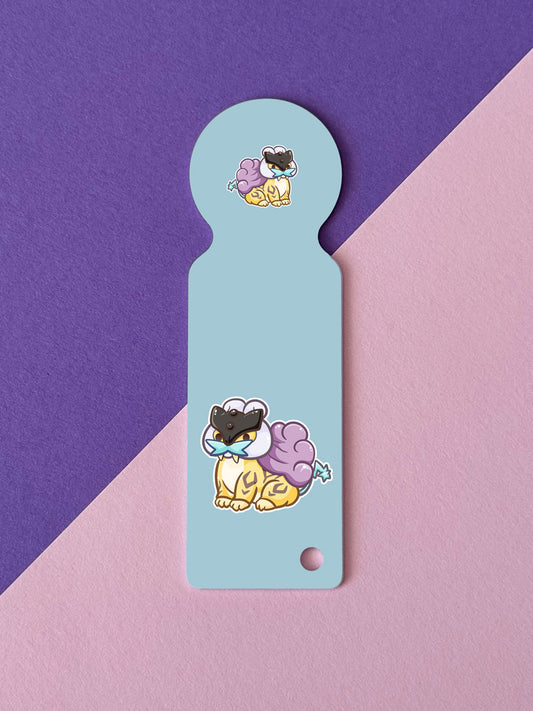 Kawaii Monster Vol. 3 Einkaufswagenchip mit Schlüsselanhänger