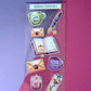 Bookish Essentials Stickerbogen Clear Backing