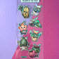 Children of the Forest Stickerbogen Clear Backing