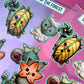 Children of the Forest Stickerbogen Clear Backing