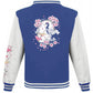 Midnight Sakura Urban Streetwear College Jacke in verschiedenen Farben