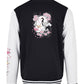 Midnight Sakura Urban Streetwear College Jacke in verschiedenen Farben