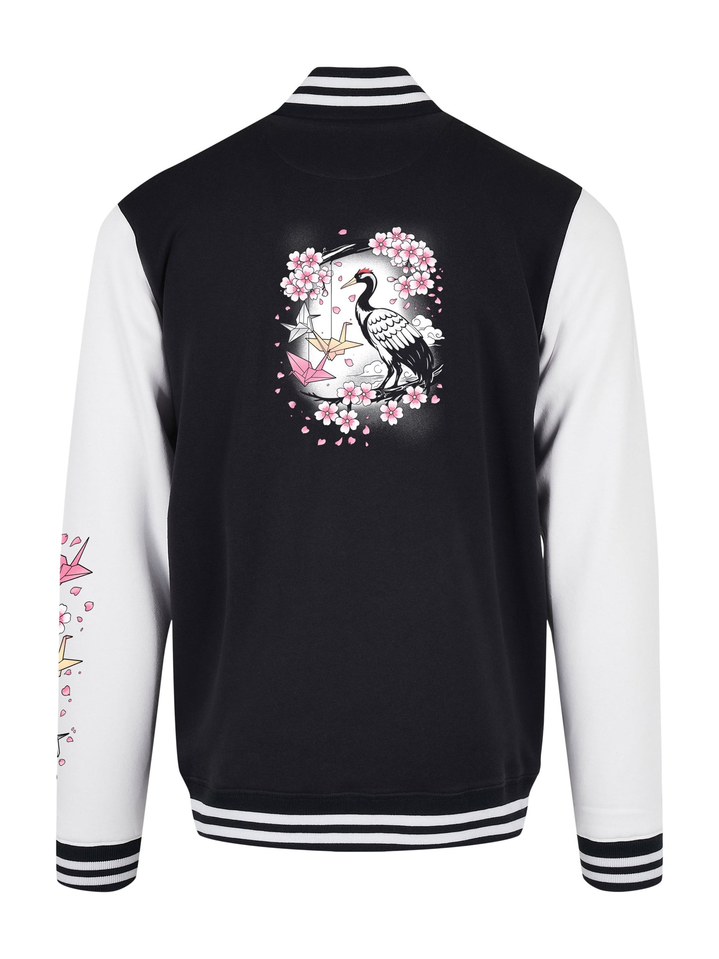 Midnight Sakura Urban Streetwear College Jacke in verschiedenen Farben