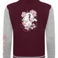 Midnight Sakura Urban Streetwear College Jacke in verschiedenen Farben