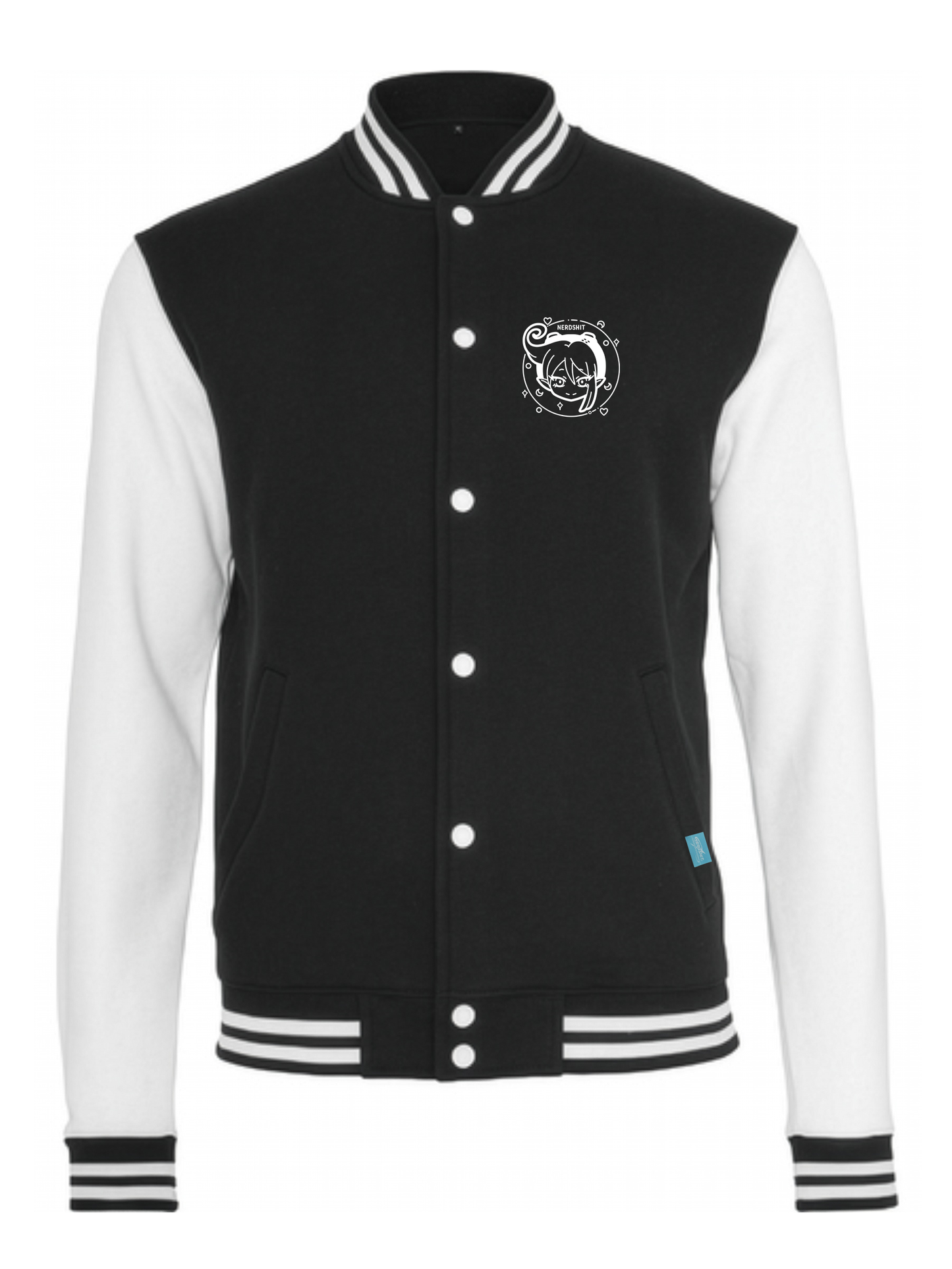 nerdshit Nessi Stamp Urban Streetwear College Jacke in verschiedenen Farben
