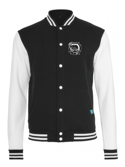 nerdshit Nessi Stamp Urban Streetwear College Jacke in verschiedenen Farben