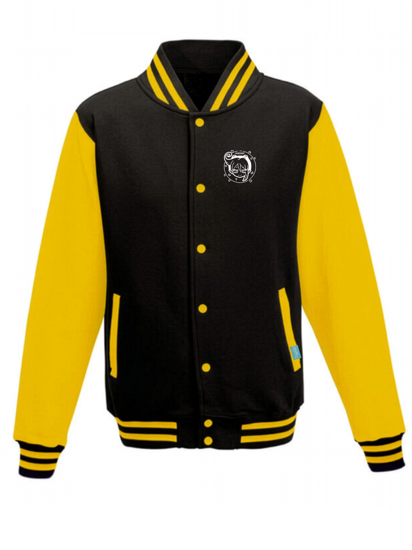 nerdshit Nessi Stamp Urban Streetwear College Jacke in verschiedenen Farben