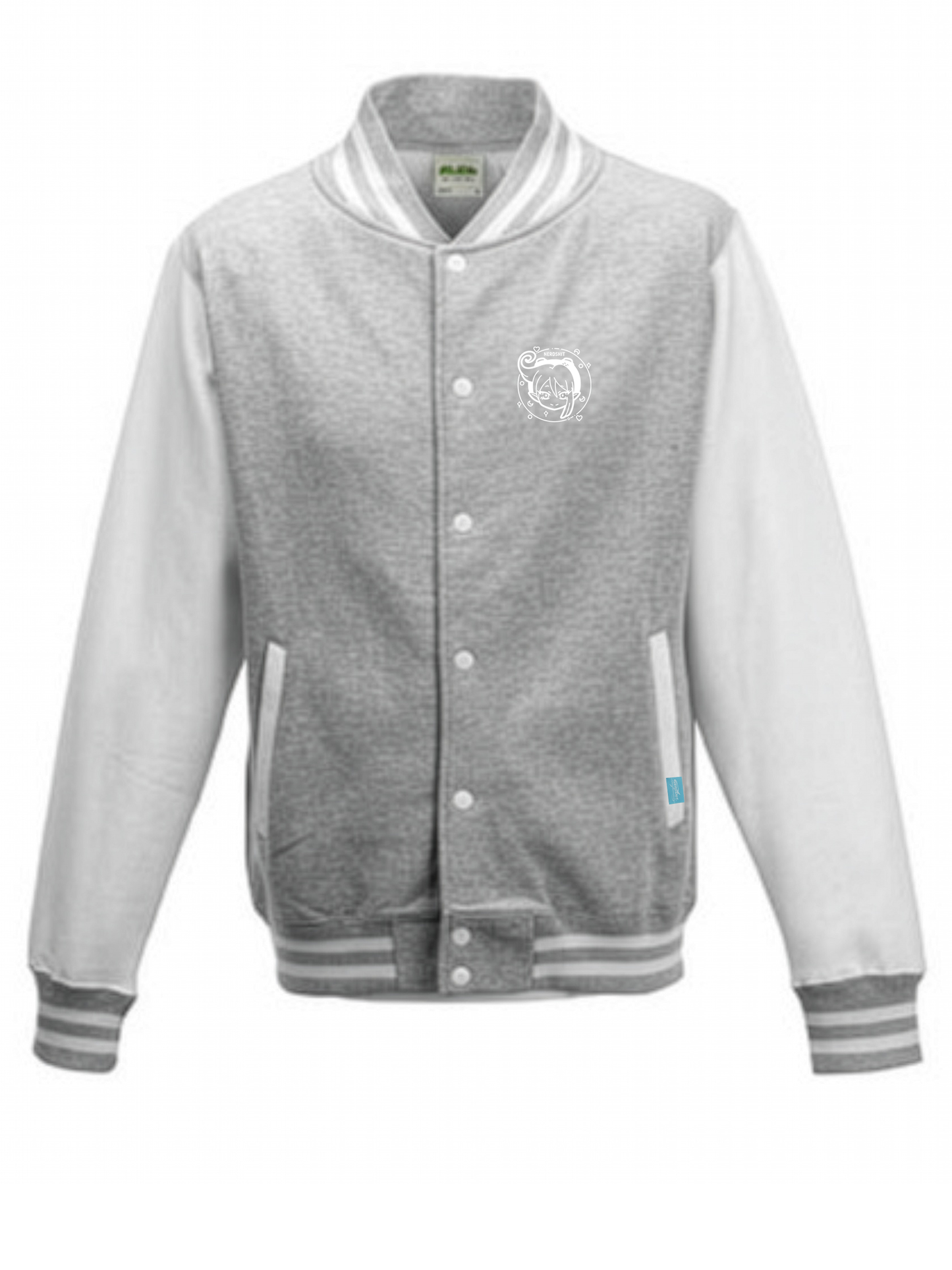 nerdshit Nessi Stamp Urban Streetwear College Jacke in verschiedenen Farben
