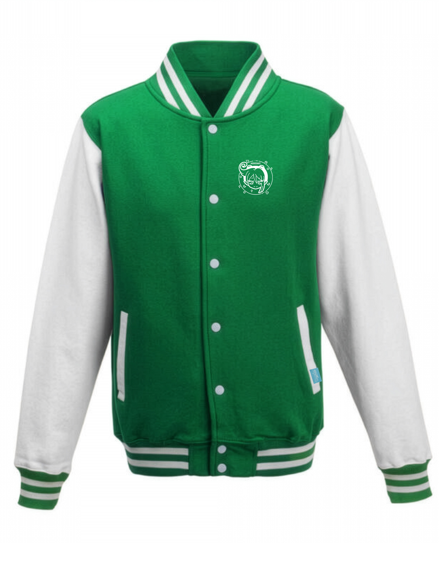 nerdshit Nessi Stamp Urban Streetwear College Jacke in verschiedenen Farben