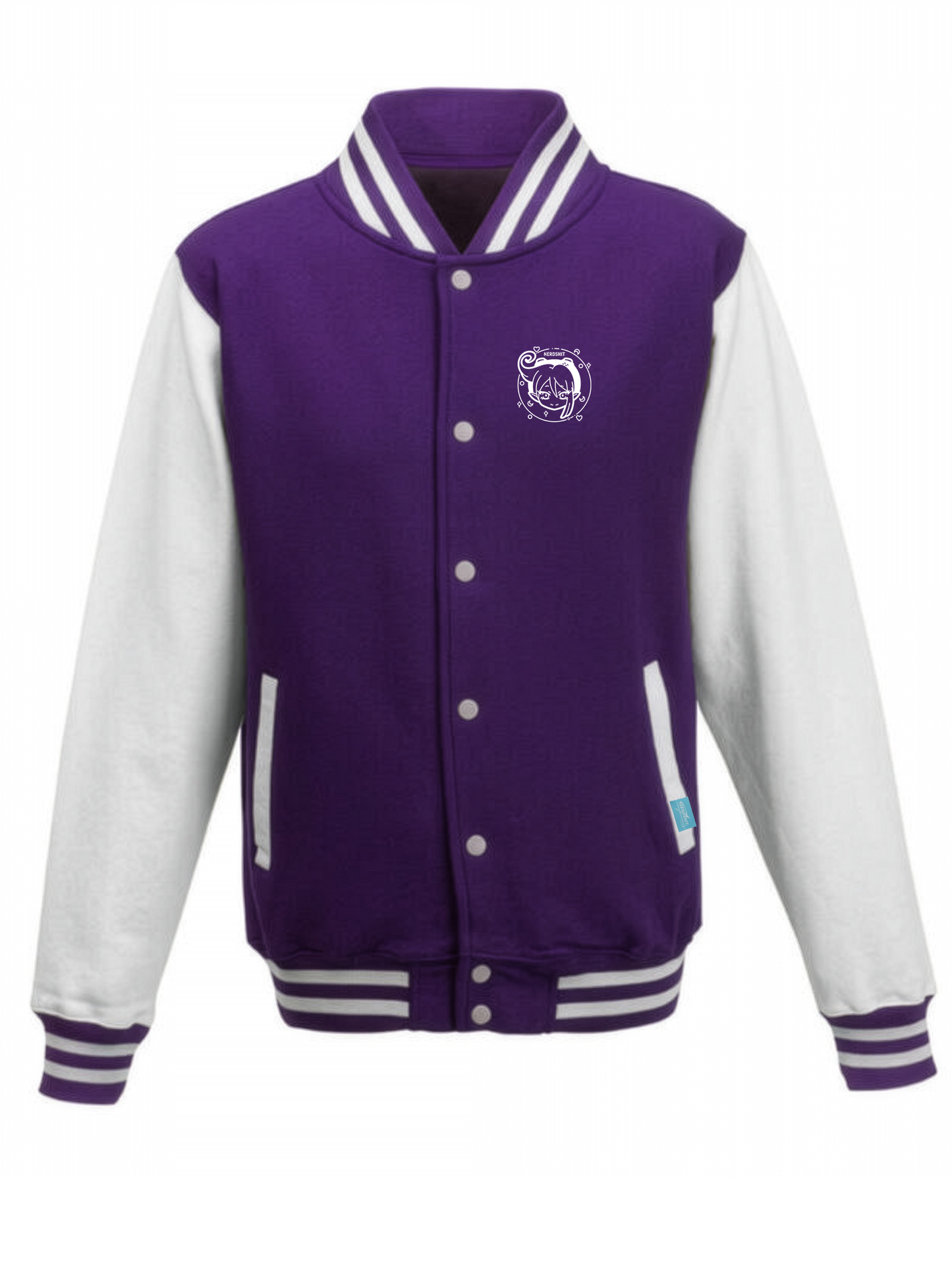nerdshit Nessi Stamp Urban Streetwear College Jacke in verschiedenen Farben