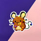 Kawaii Monster Sticker - Dedenne