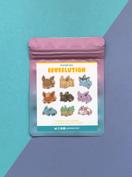 MYSTERY BAG - Surprise Sticker Eeveelutions