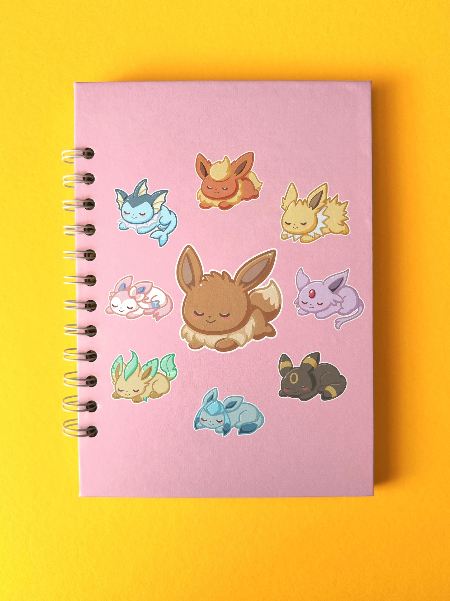 Kawaii Monster Notizbuch blanko