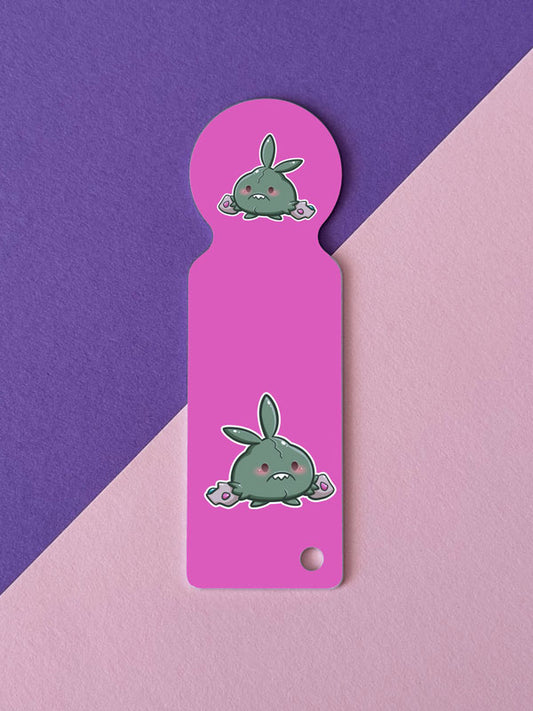 Kawaii Monster Einkaufswagenchip mit Schlüsselanhänger