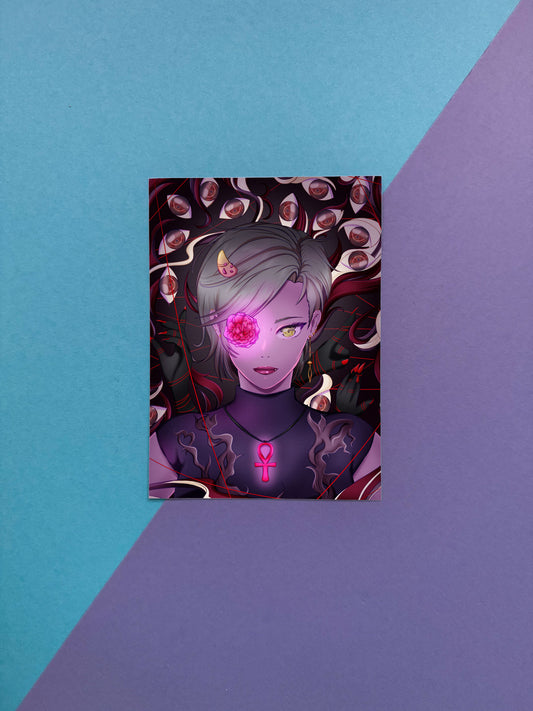 All eyes Artprint A4 Kunstdruck