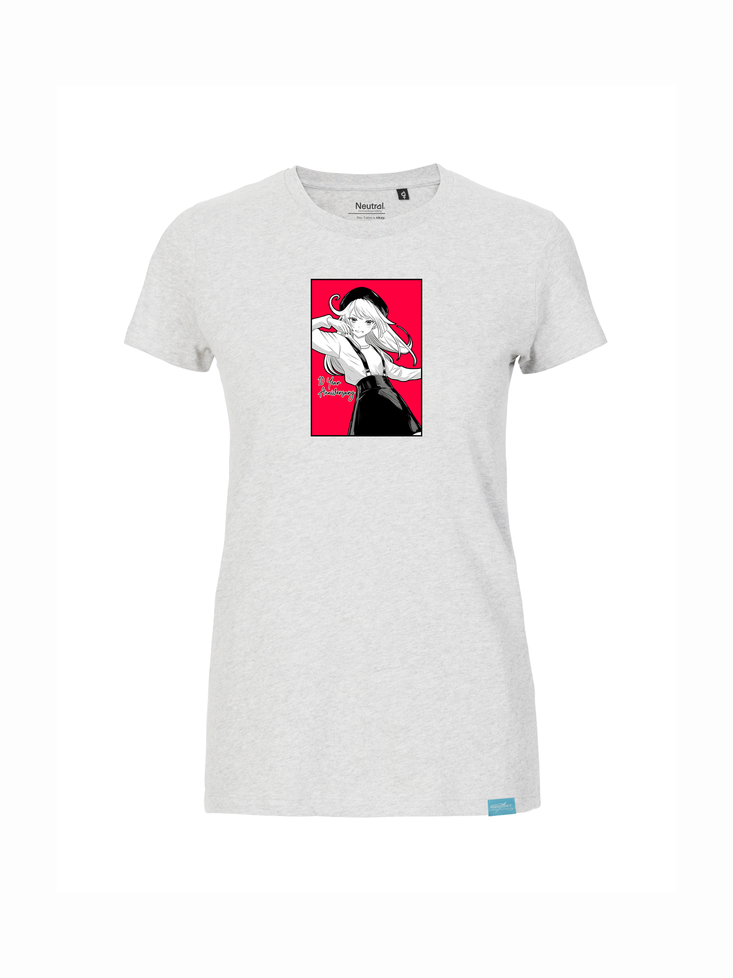 LIMITED - nerdshit 10 Year Stream Anniversary - Ladies Fit T-Shirt