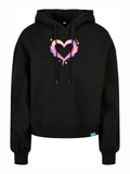 Galaxy Love - Ladies Organic Oversized Hoody