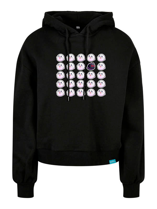Halloween Haunted Ghost Squad Ladies Organic Oversized Hoody