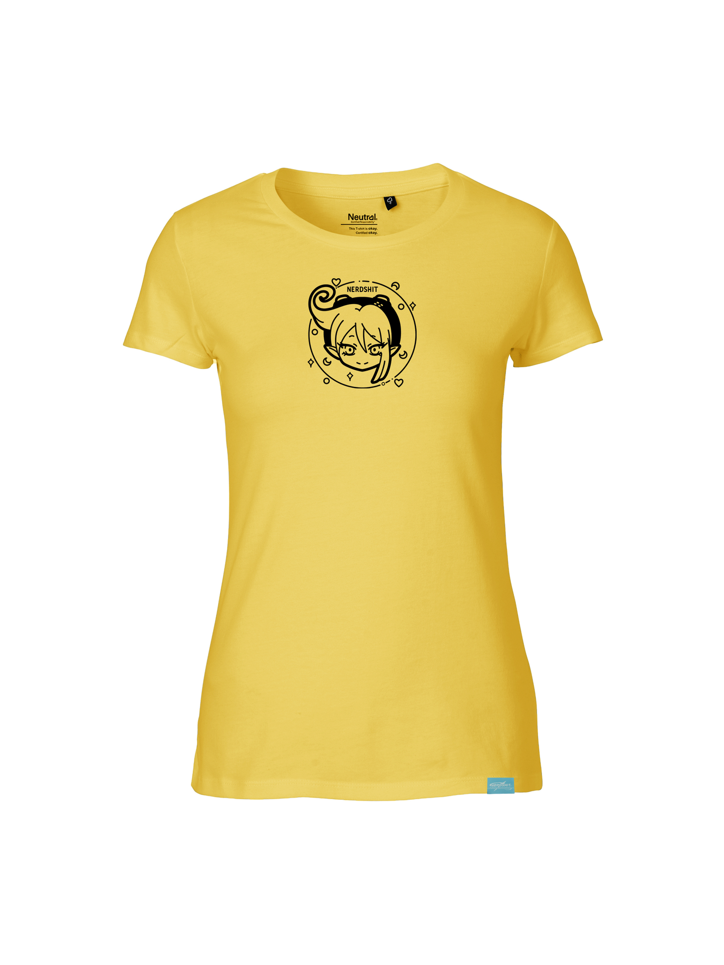 nerdshit Nessi Stamp - Ladies Fit T-Shirt